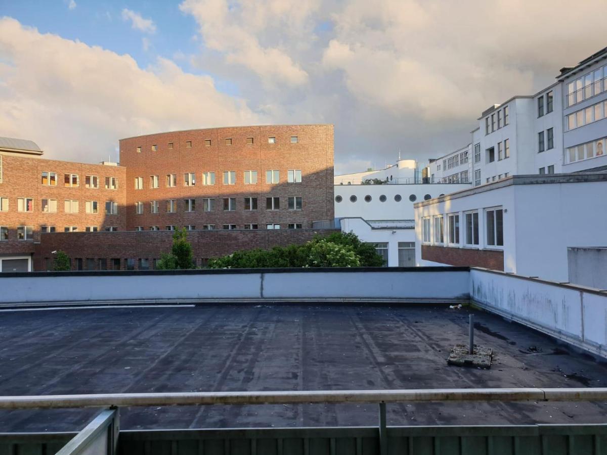 1,5-Zimmer Apartment Mit Balkon Am Hauptbahnhof Neumünster Exterior foto